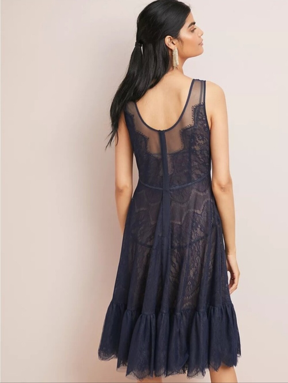 Anthropologie Byron Lars Garden Party Embroidered Dress 4 NWT 💠 - Picture 3 of 16